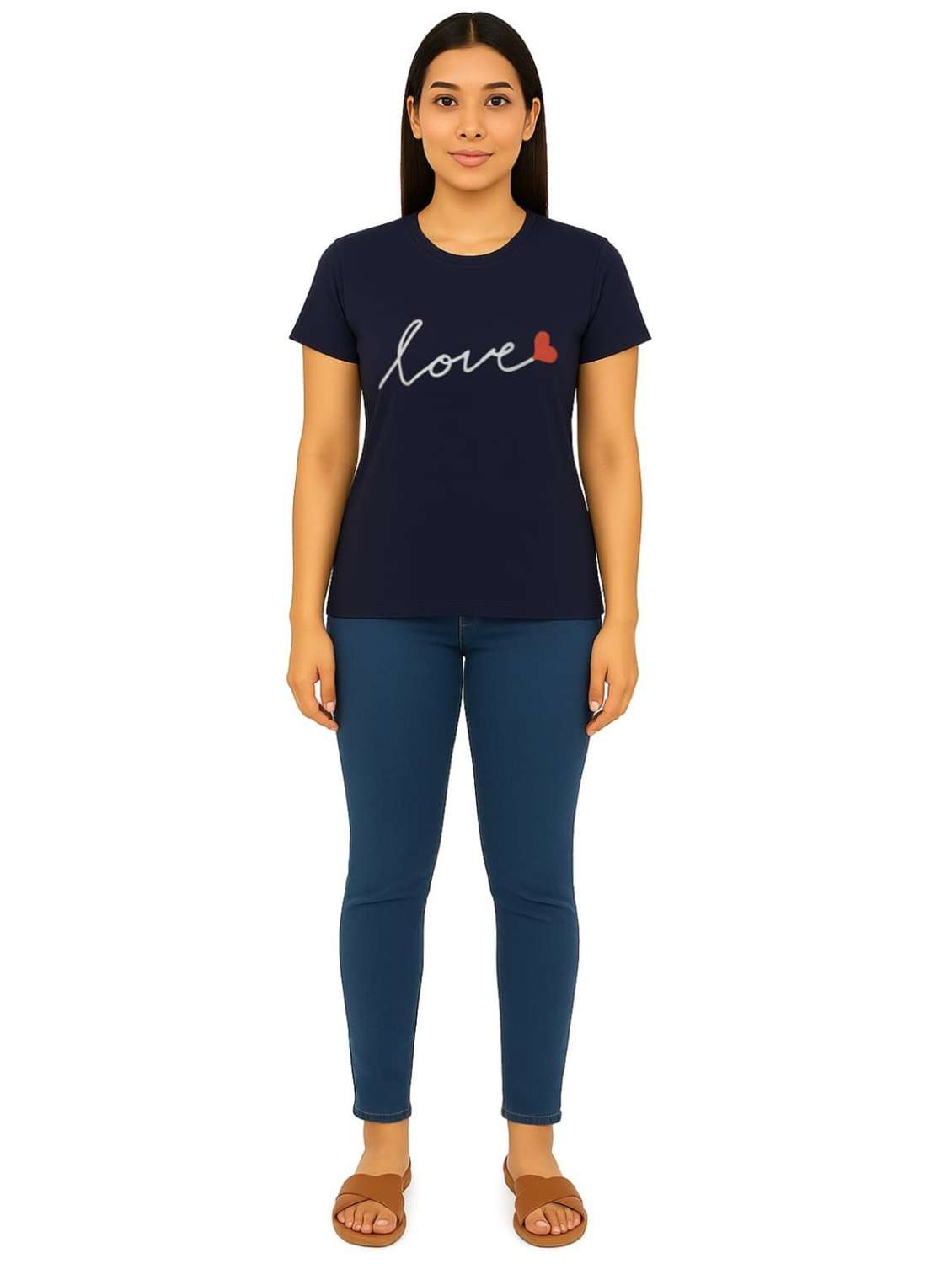 women printed short sleeve regular fit t-shirt - 22037827 -  Standard Image - 3