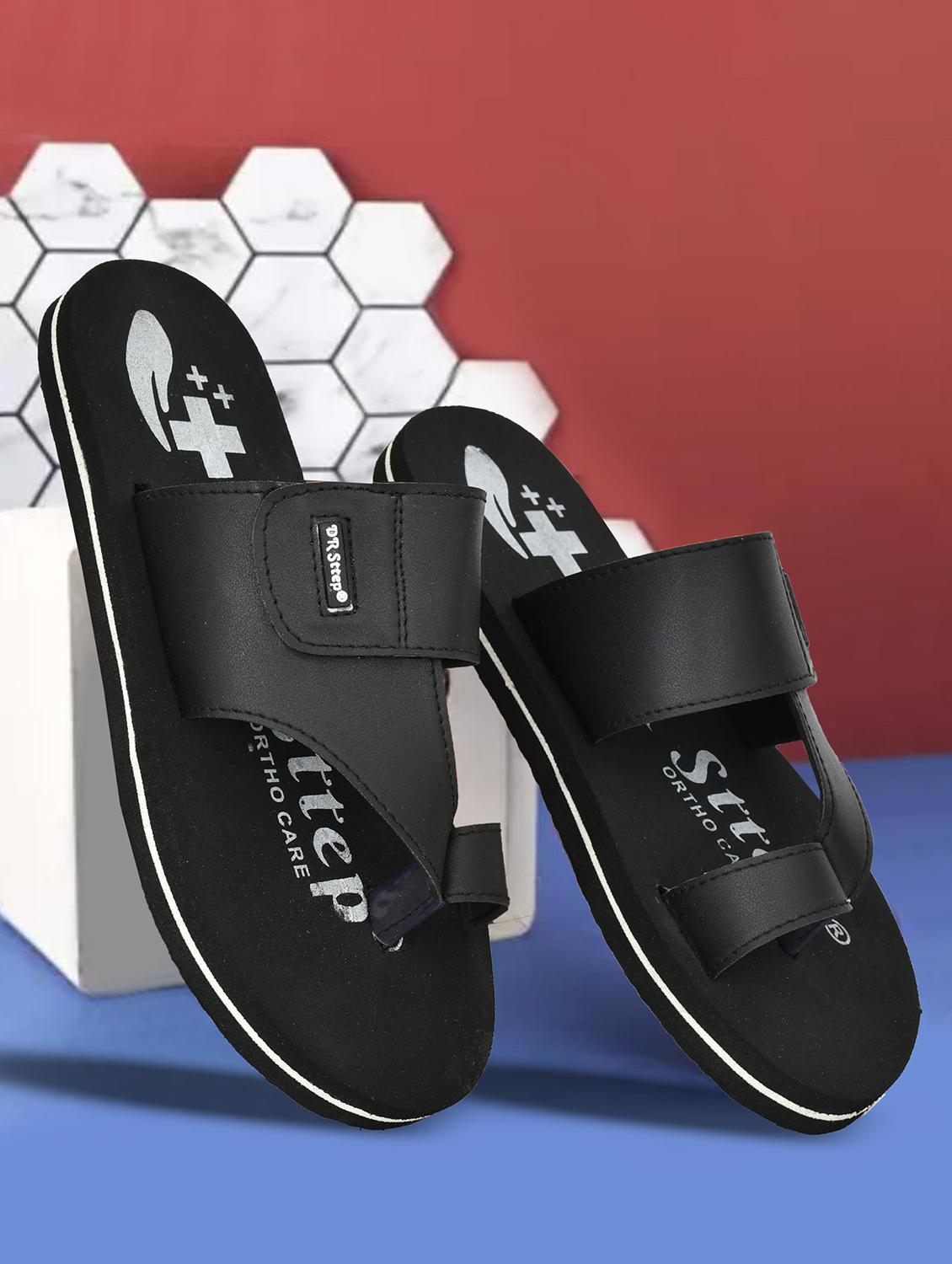 men black one toe flip flop - 22037838 - Zoom Image - 0