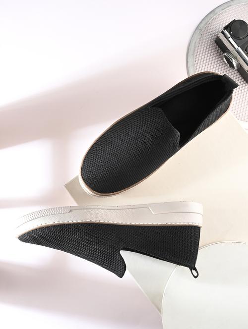 men black slip on loafer - 22037842 - Standard Image - 0