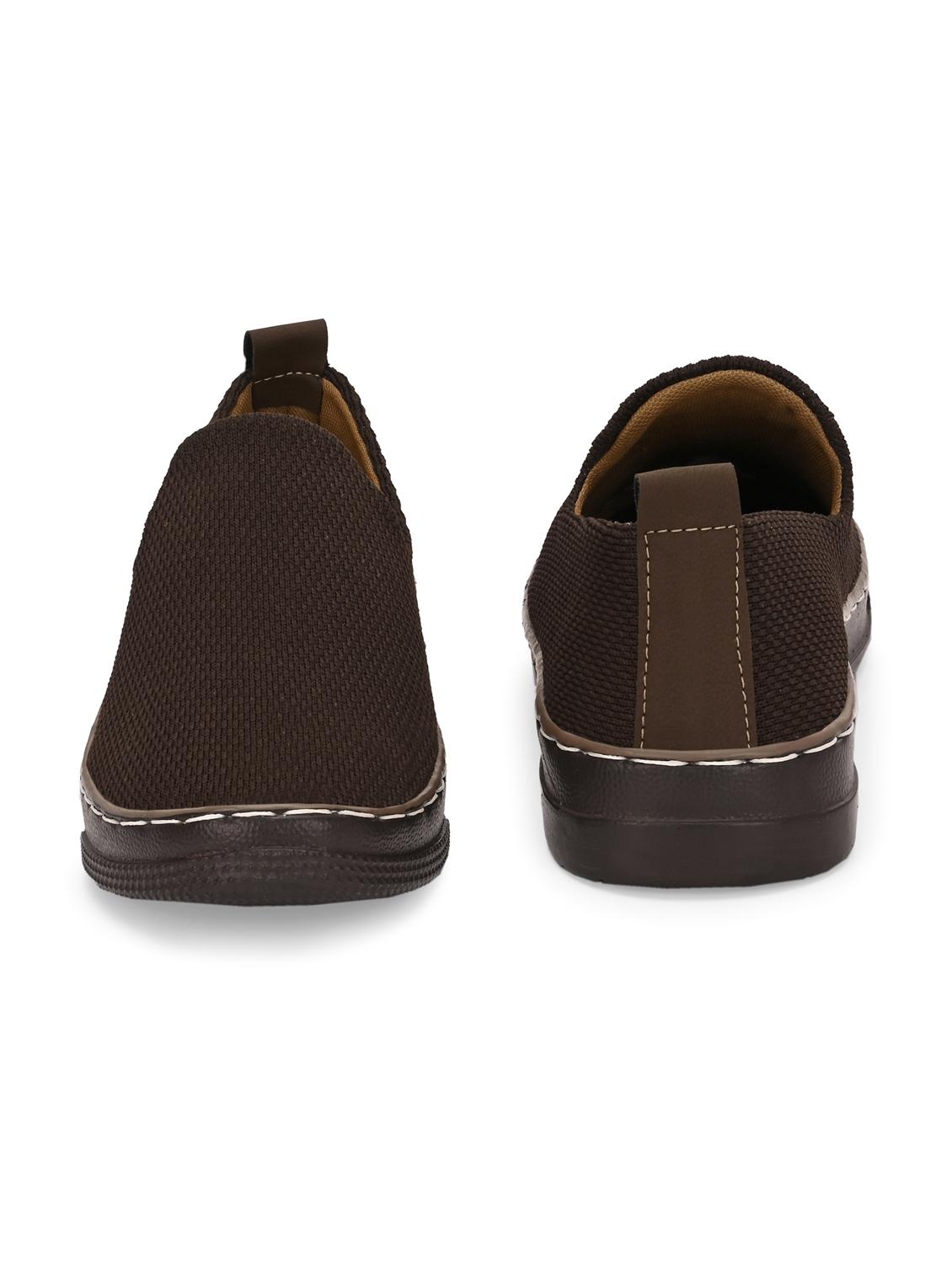 men brown slip on loafer - 22037843 - Standard Image - 5