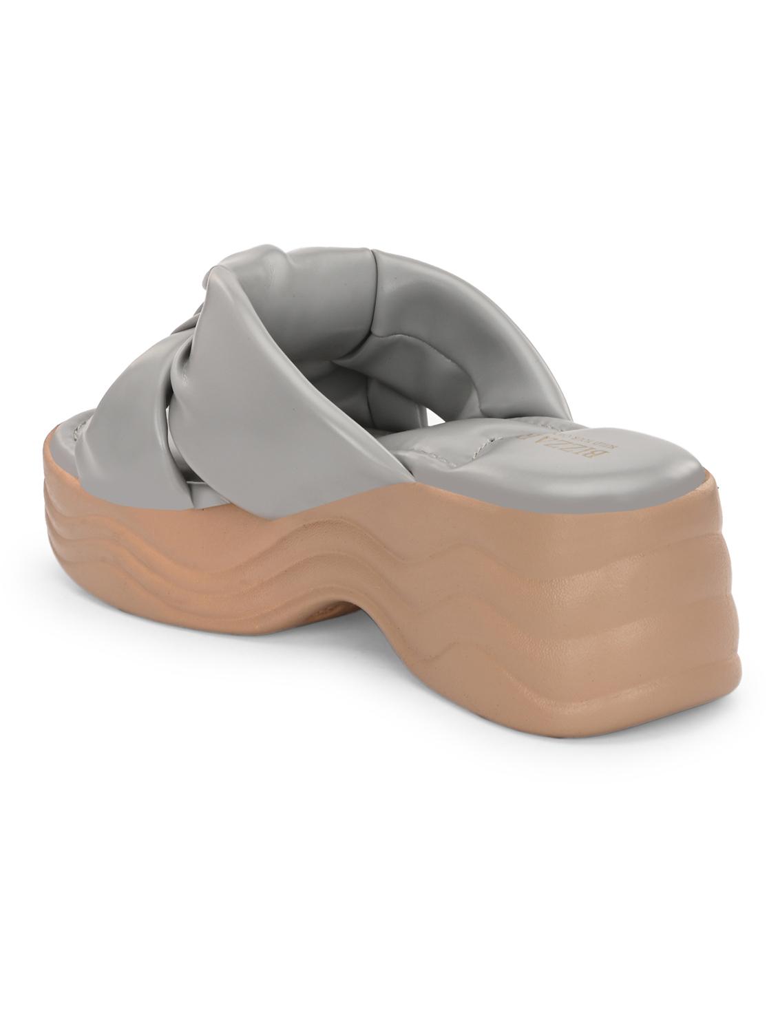 women grey slip on wedge - 22037844 - Standard Image - 5