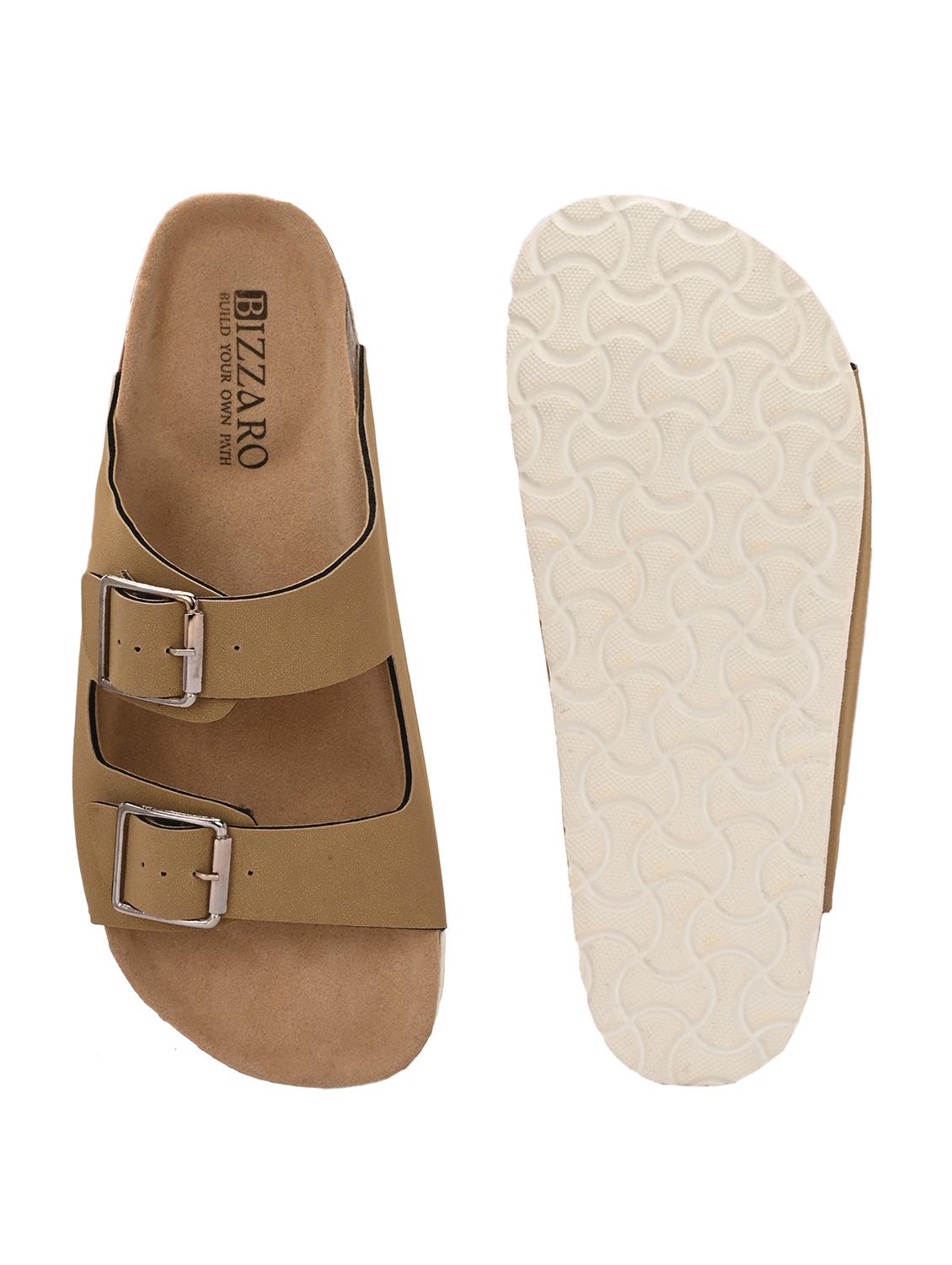 women beige slip on sandal - 22037854 - Standard Image - 5