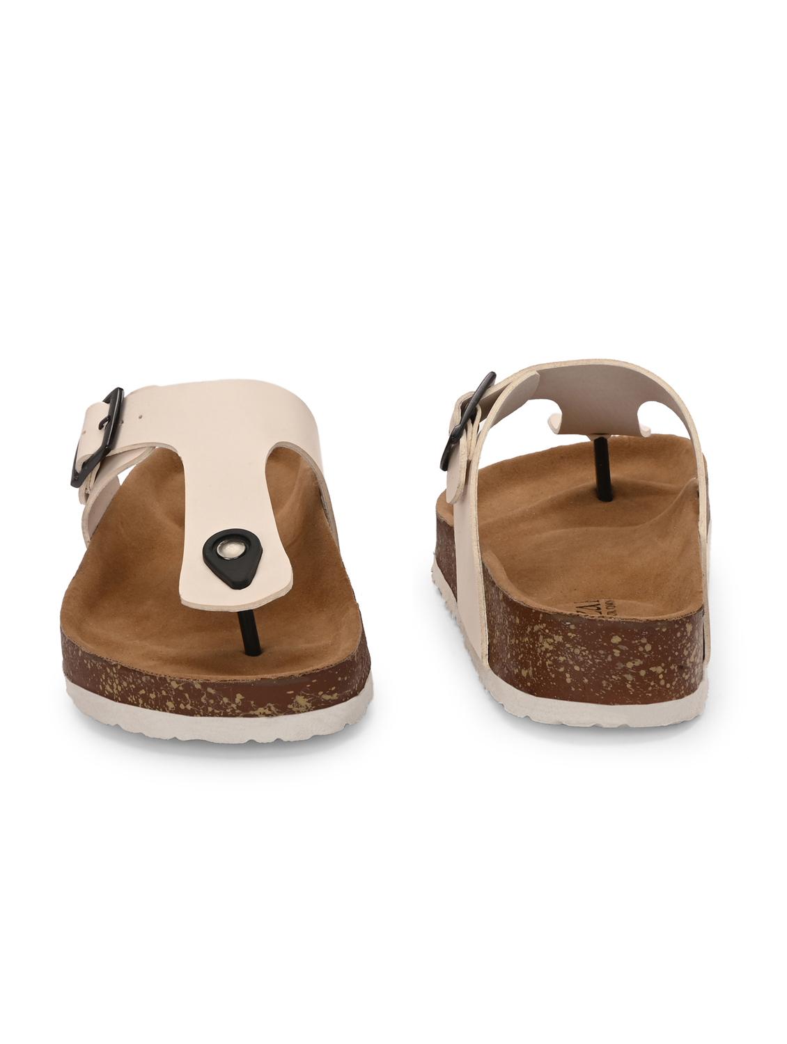 women off white slip on sandal - 22037860 - Standard Image - 5