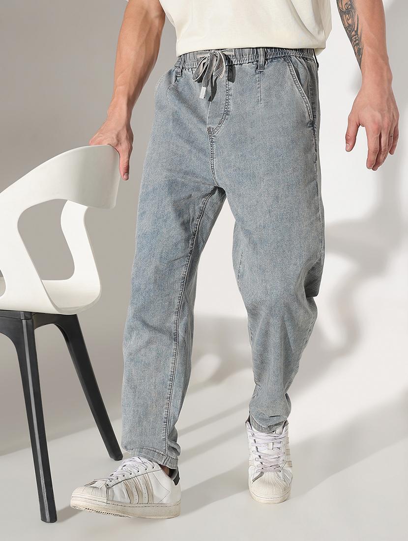 men solid mid rise straight fit jean - 22037899 - Zoom Image - 0