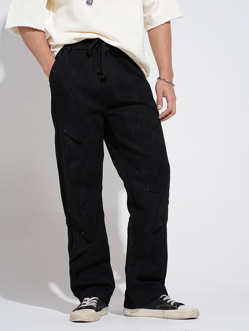 men solid mid rise straight fit jean - 22037900 - Zoom Image - 0