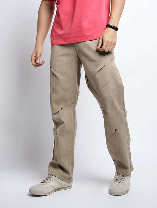 men solid mid rise straight fit jean - 22037901 - Standard Image - 0
