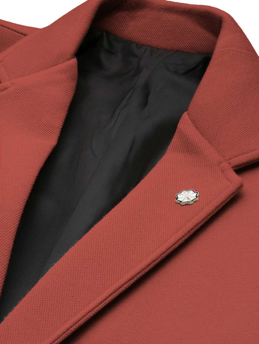 men solid long sleeve single breasted blazer - 22037949 -  Standard Image - 5