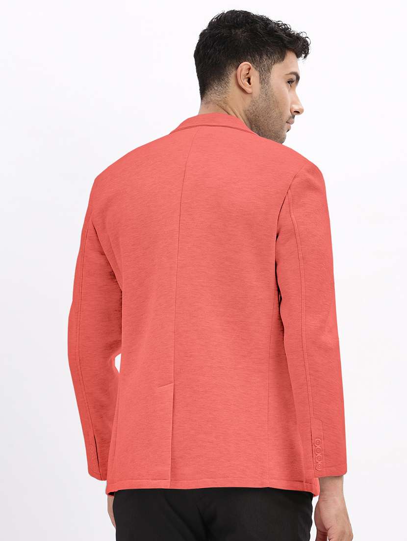 men solid long sleeve single breasted blazer - 22037953 -  Standard Image - 3