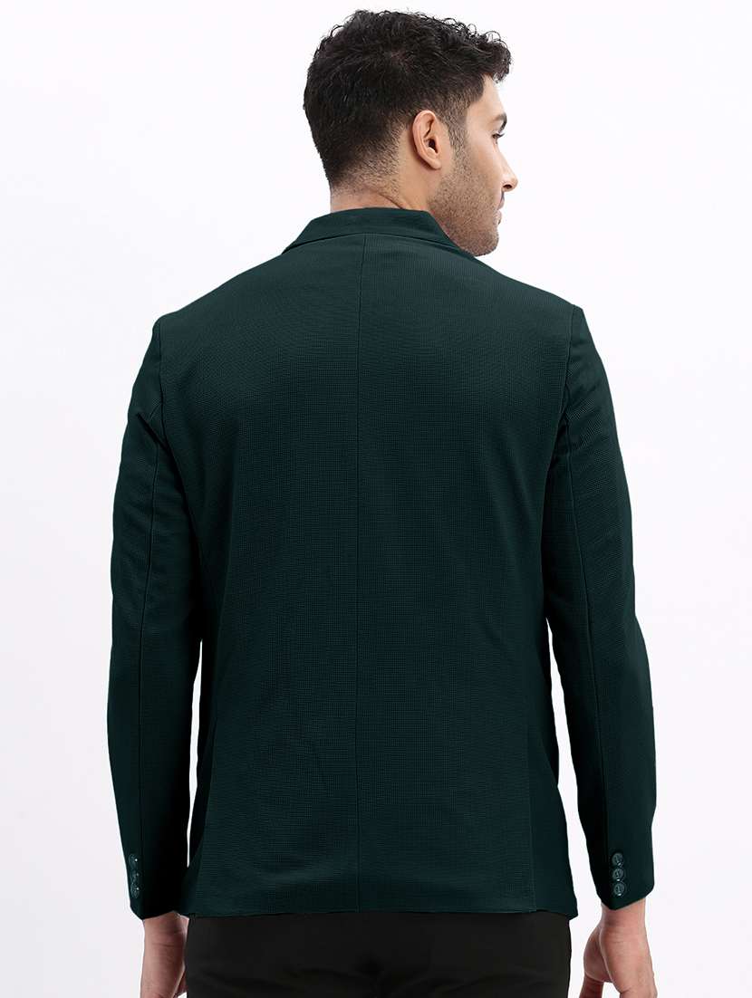 men solid long sleeve single breasted blazer - 22037958 -  Standard Image - 3
