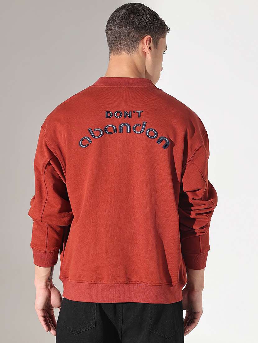 men printed long sleeve varsity jacket - 22037970 -  Standard Image - 3