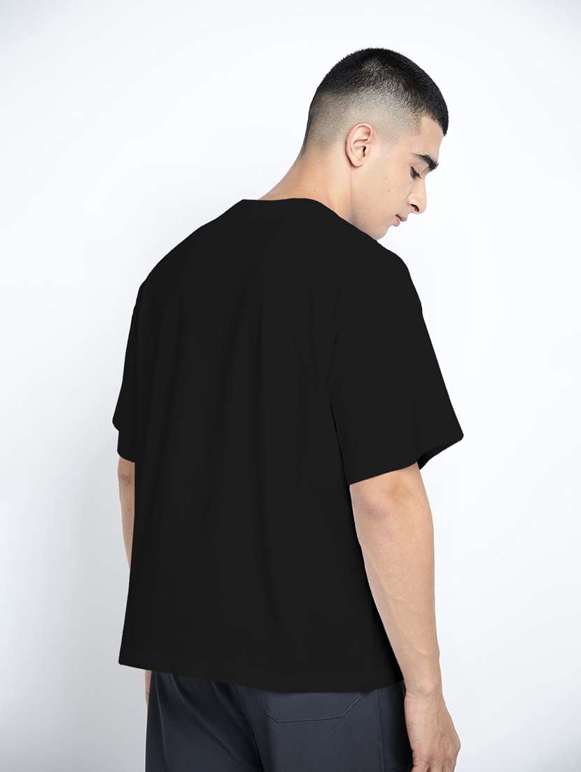 men printed short sleeve oversized t-shirt - 22038101 -  Standard Image - 3