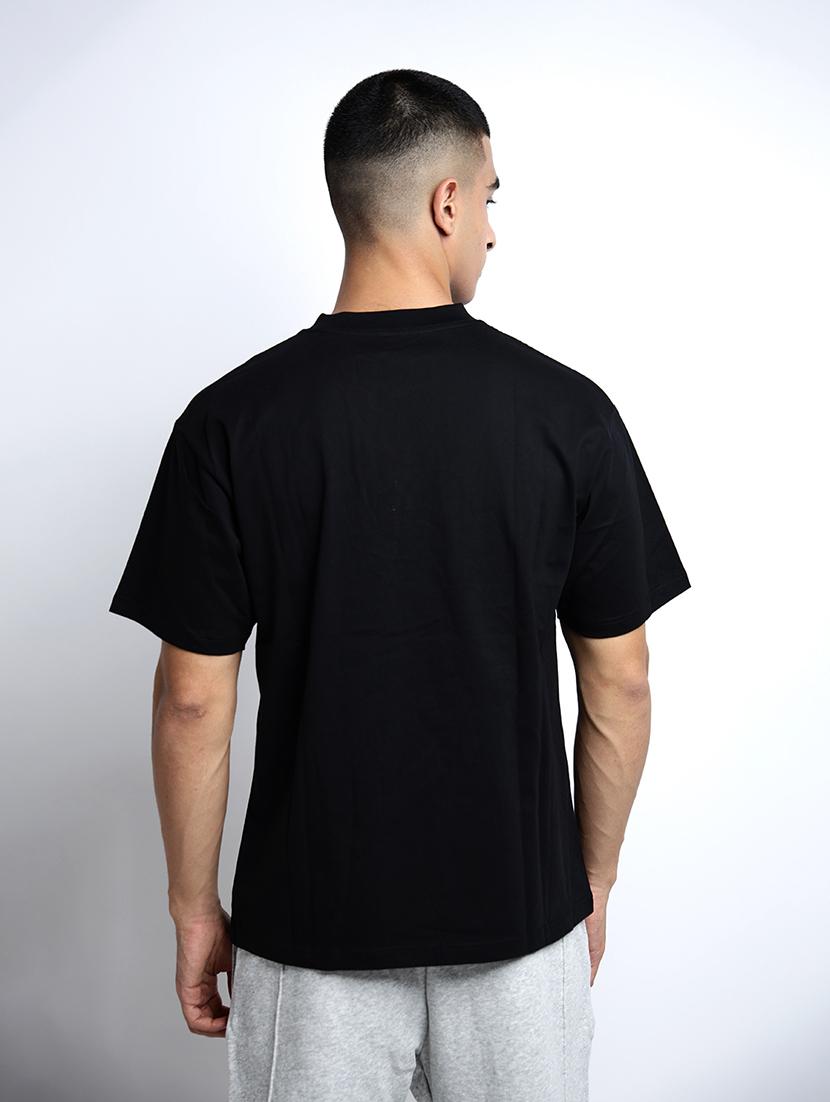 men printed short sleeve oversized t-shirt - 22038105 - Standard Image - 3