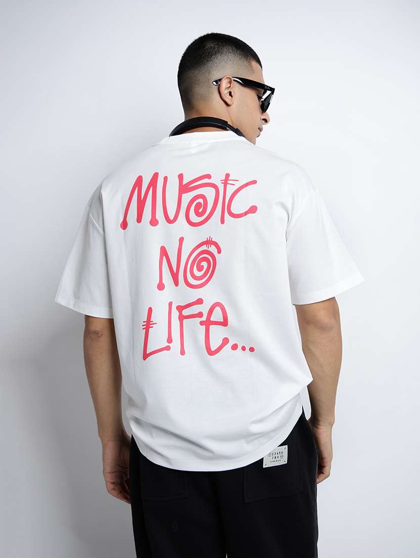 men printed short sleeve oversized t-shirt - 22038108 - Zoom Image - 0