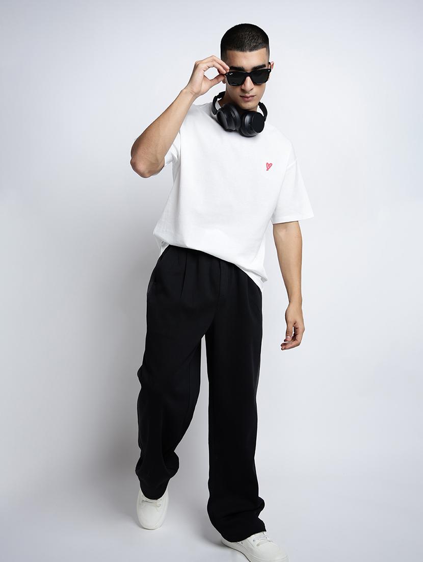 men printed short sleeve oversized t-shirt - 22038108 - Standard Image - 5