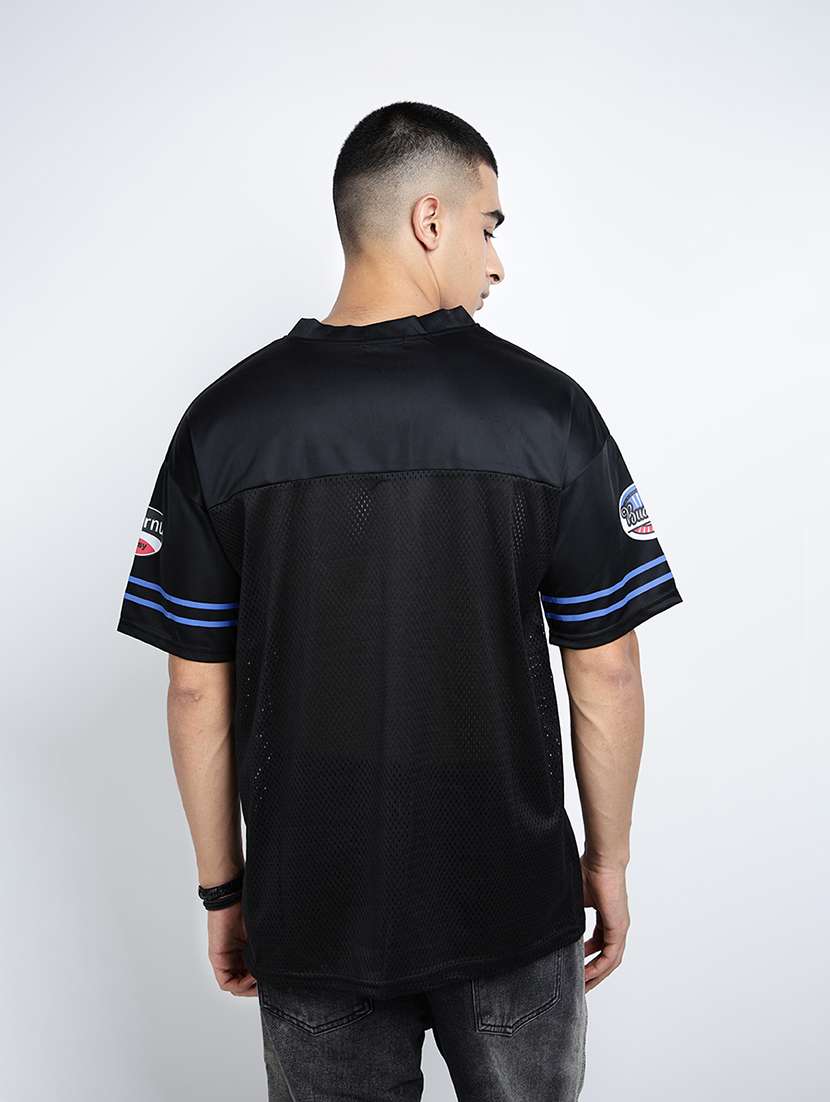 men printed short sleeve oversized t-shirt - 22038112 -  Standard Image - 3