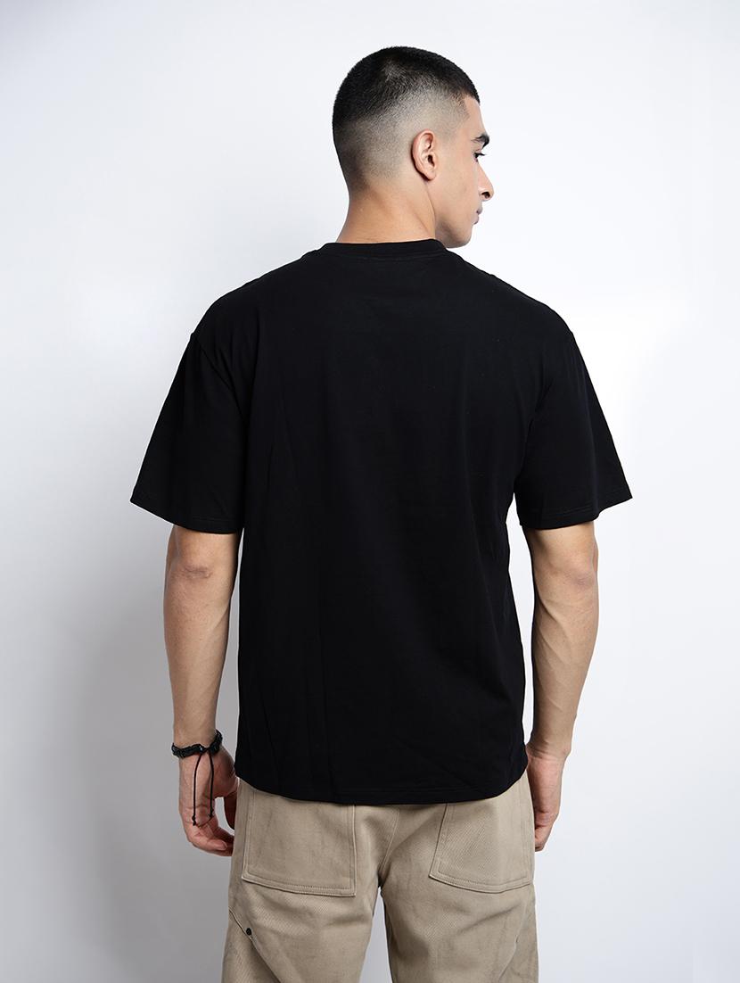 men printed short sleeve oversized t-shirt - 22038126 - Standard Image - 3