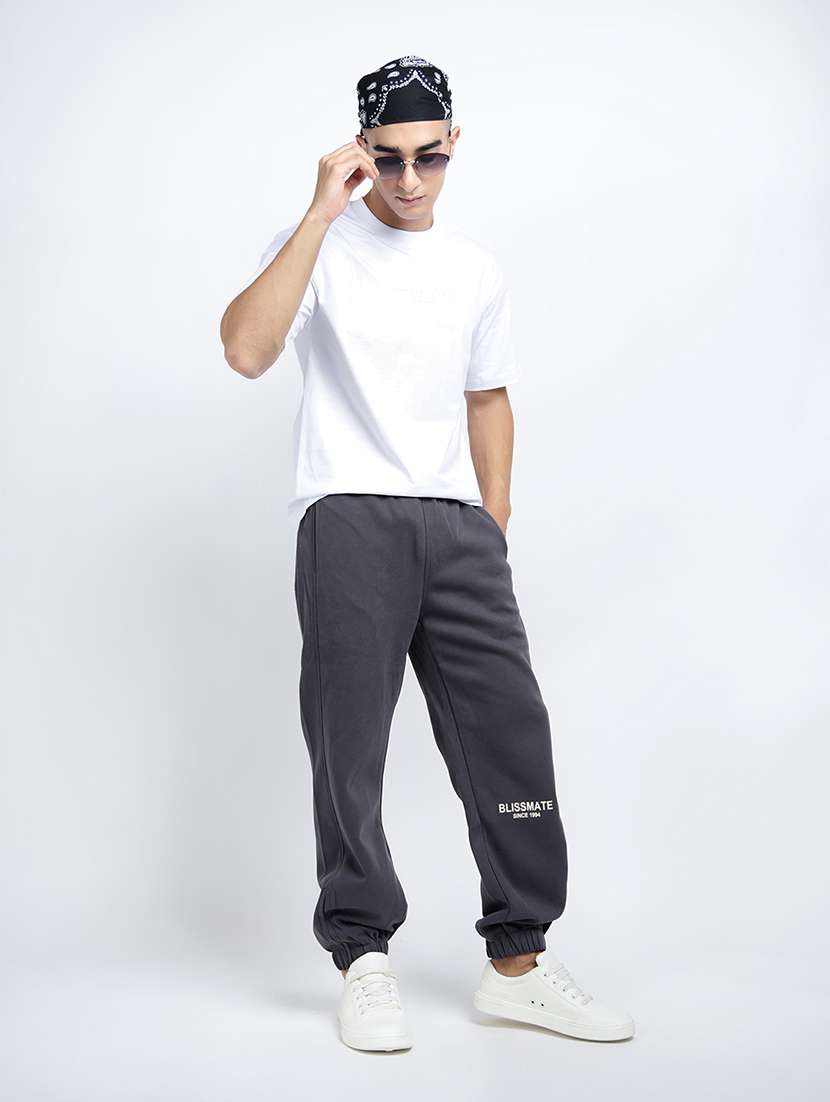 men solid short sleeve loose fit t-shirt - 22038130 -  Standard Image - 5