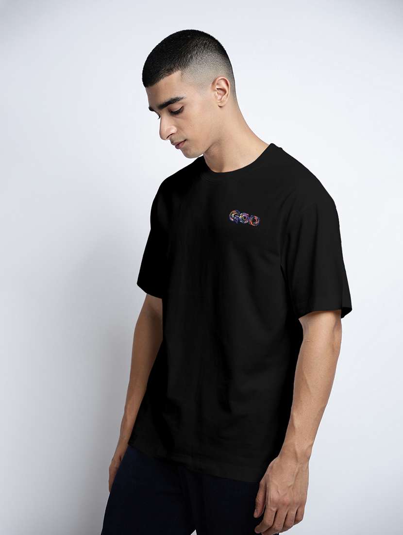 men printed short sleeve oversized t-shirt - 22038141 -  Standard Image - 5