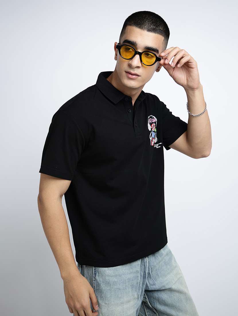 men short sleeve regular fit polo t-shirt