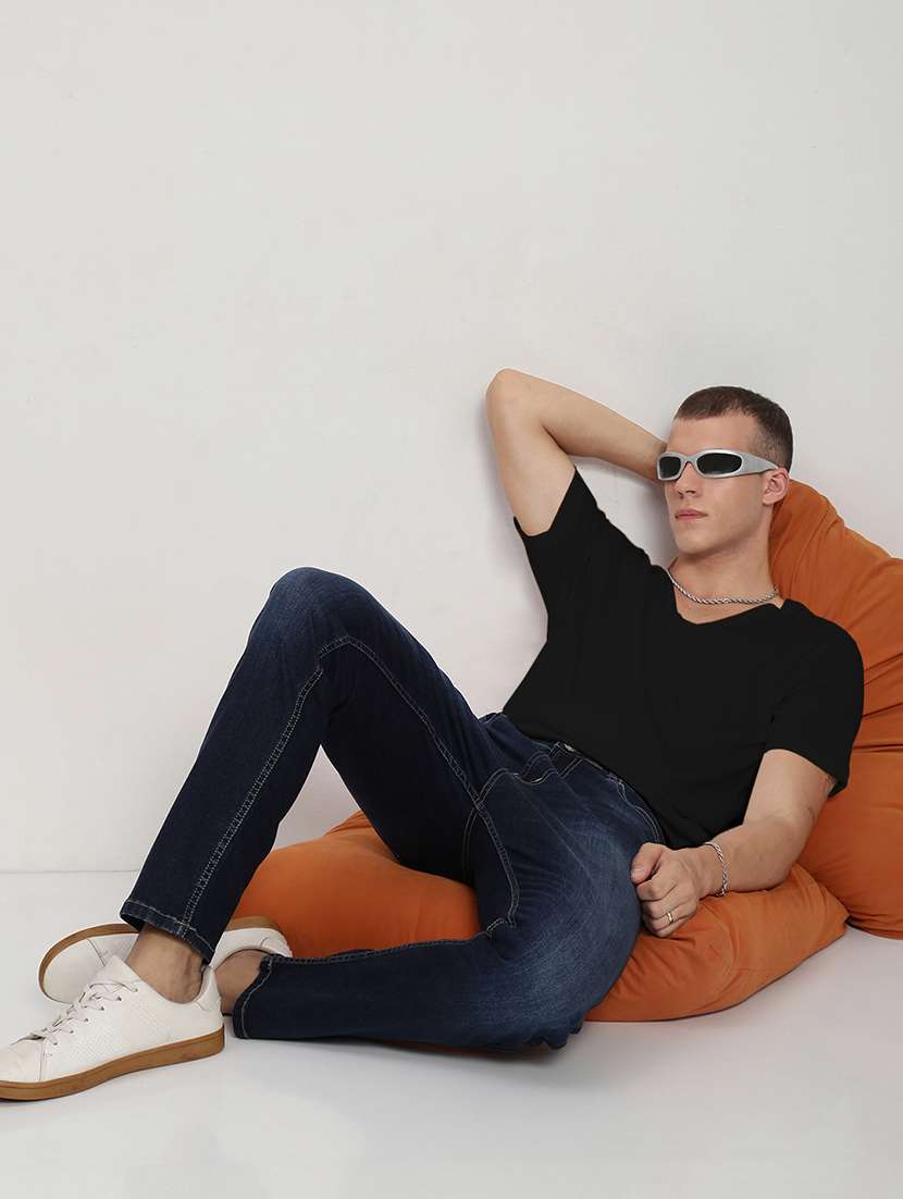 men solid short sleeve regular fit t-shirt - 22038161 -  Standard Image - 5