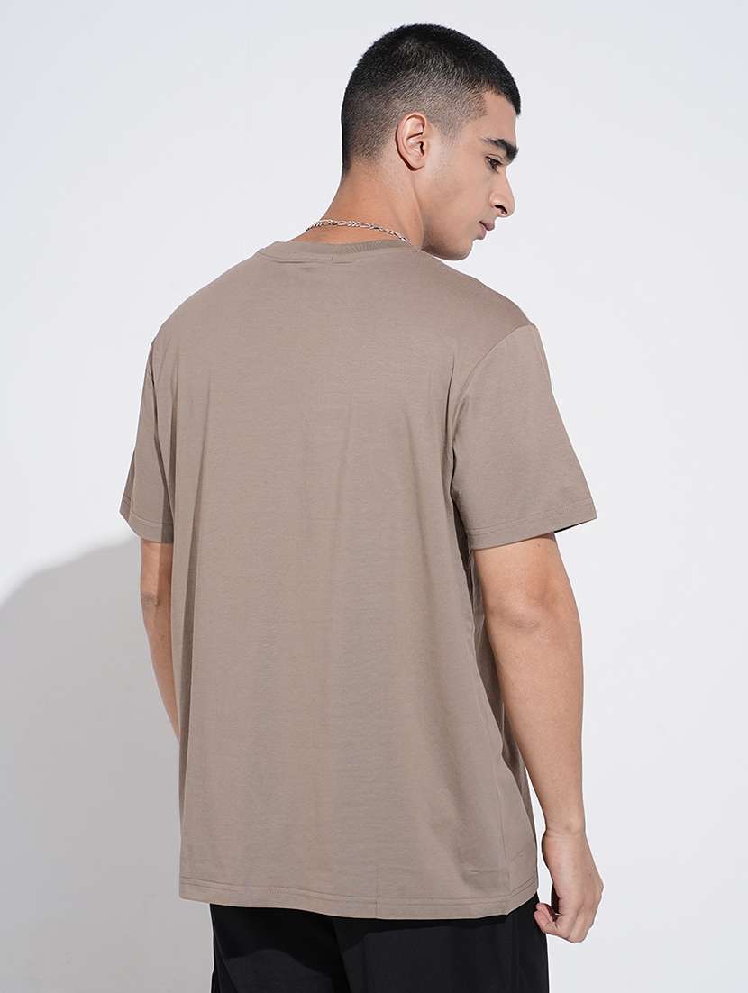 men printed short sleeve oversized t-shirt - 22038164 -  Standard Image - 3