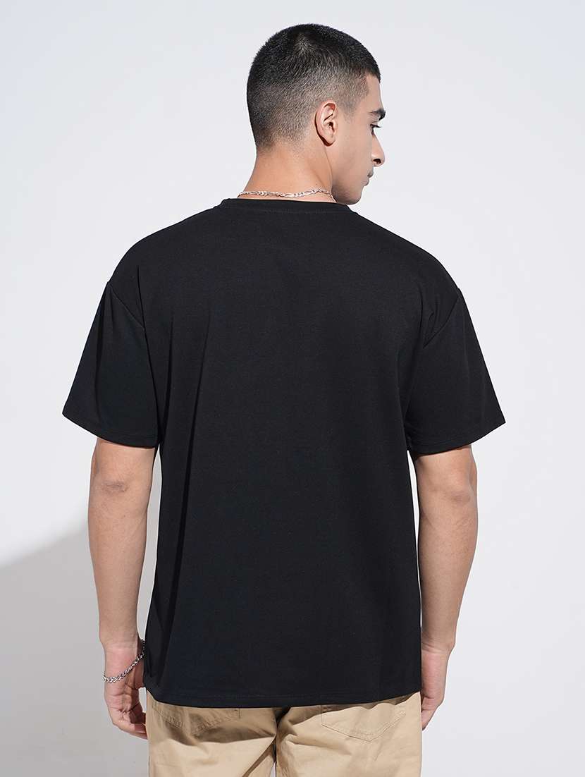 men printed short sleeve oversized t-shirt - 22038171 -  Standard Image - 3