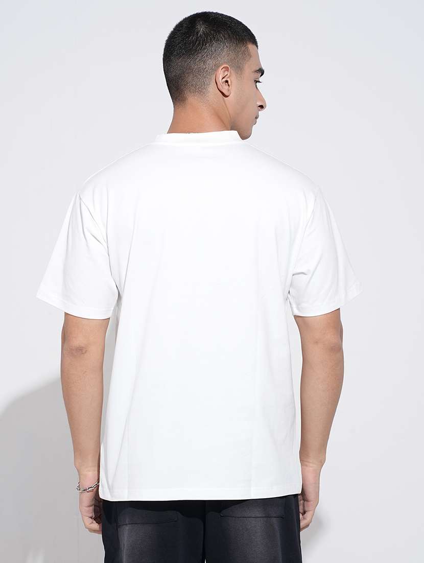 men printed short sleeve loose fit t-shirt - 22038176 -  Standard Image - 3