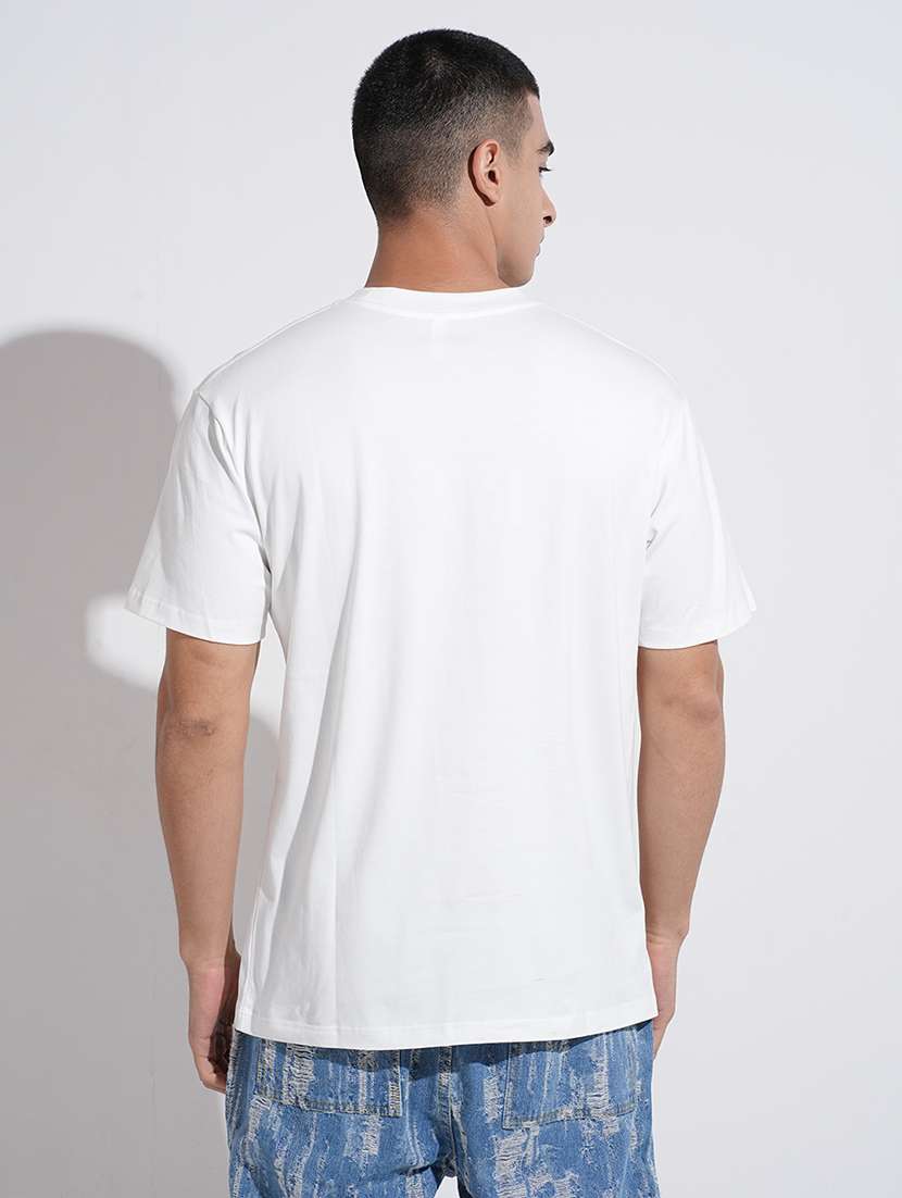 men printed short sleeve regular fit t-shirt - 22038179 -  Standard Image - 3