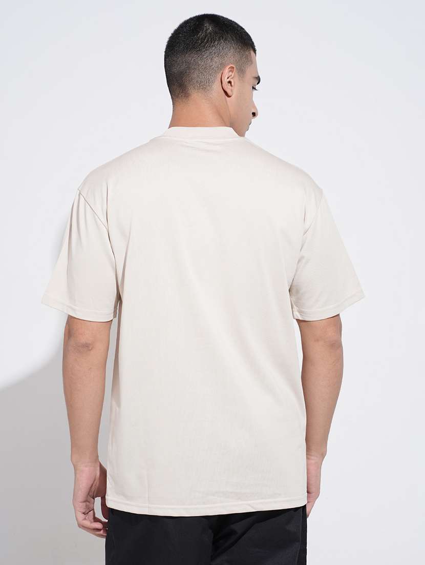 men printed short sleeve oversized t-shirt - 22038189 -  Standard Image - 3
