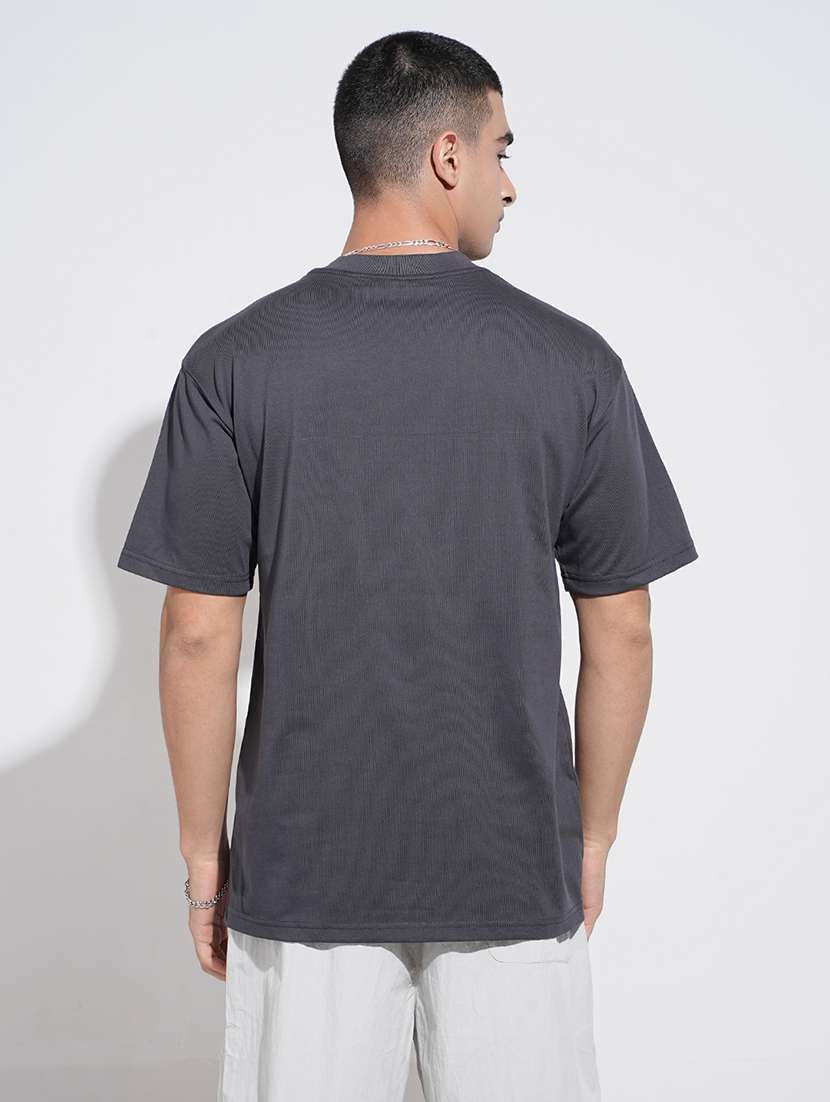 men printed short sleeve oversized t-shirt - 22038193 -  Standard Image - 3