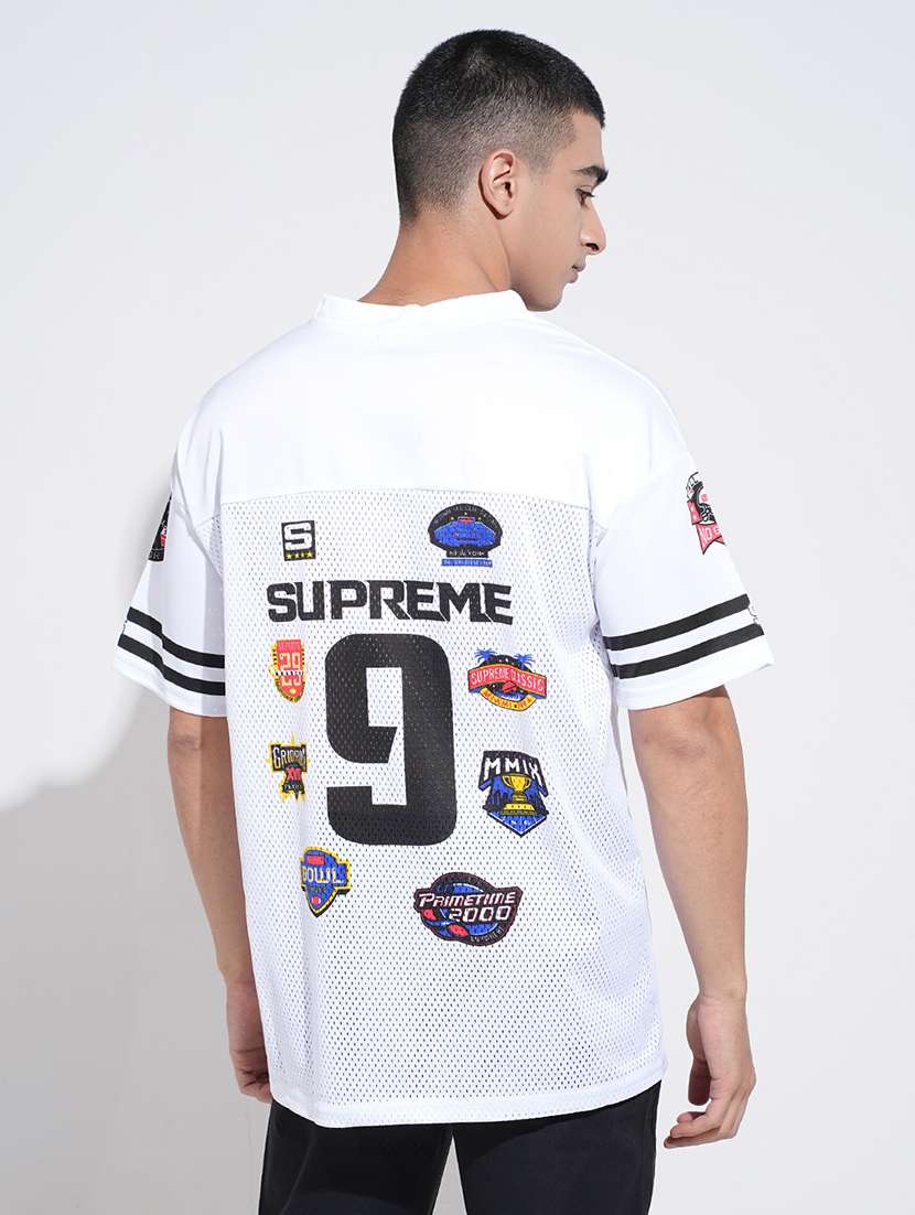 men printed short sleeve oversized t-shirt - 22038199 -  Standard Image - 3