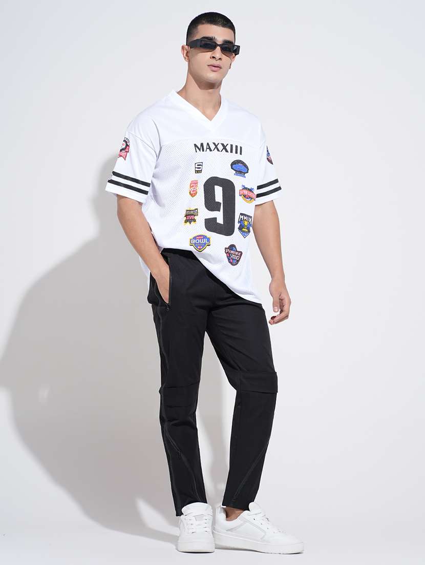 men printed short sleeve oversized t-shirt - 22038199 -  Standard Image - 5