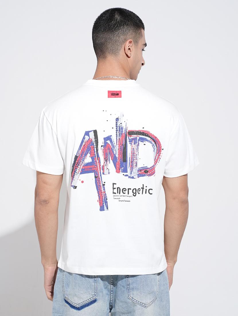 men printed short sleeve oversized t-shirt - 22038212 - Standard Image - 3