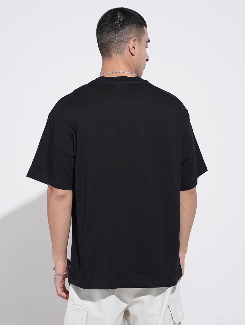 men printed short sleeve oversized t-shirt - 22038216 - Standard Image - 3