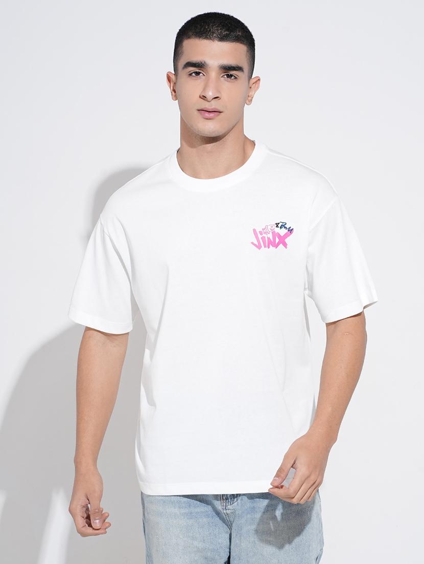 men printed short sleeve oversized t-shirt - 22038219 - Standard Image - 3