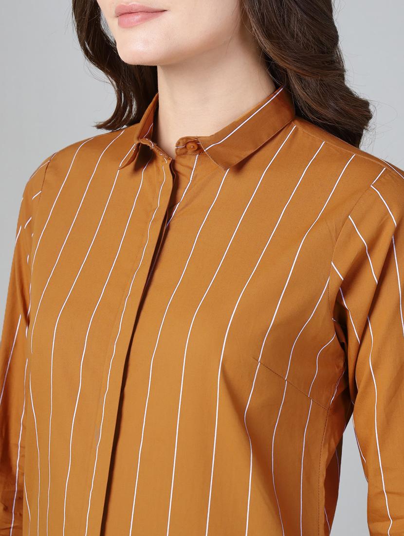 white cotton regular shirt - 22038495 - Standard Image - 5