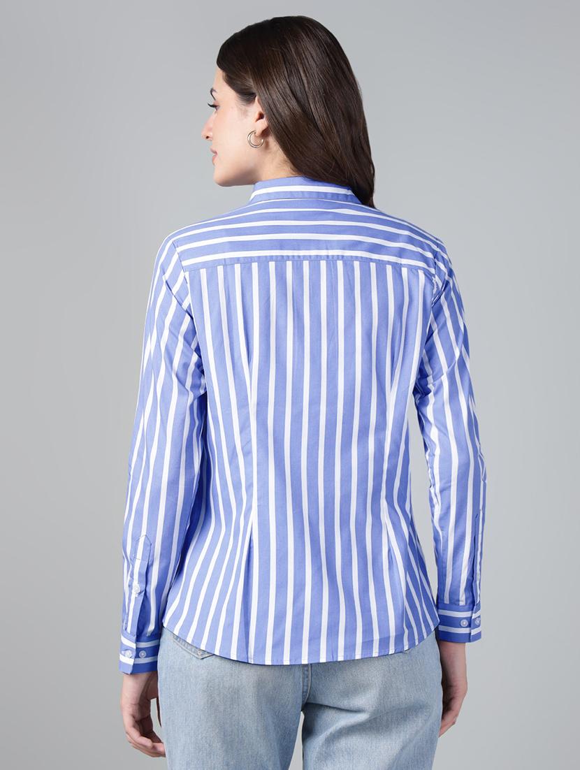 women collared long sleeve regular fit shirt - 22038652 - Standard Image - 3