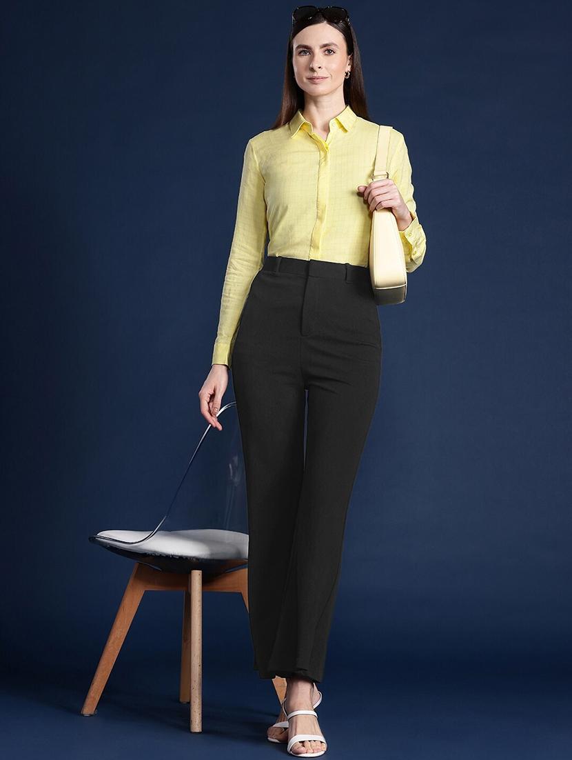women collared long sleeve regular fit shirt - 22038696 - Standard Image - 3