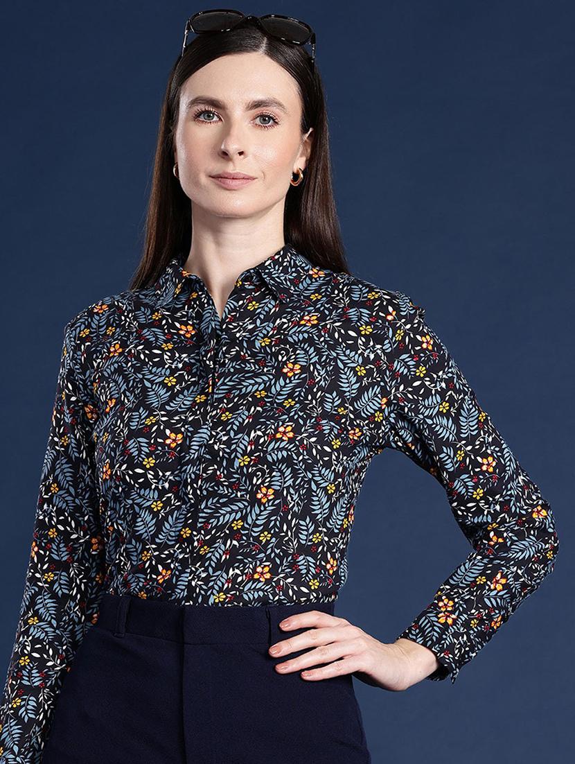 women collared long sleeve regular fit shirt - 22038718 -  Zoom Image - 0