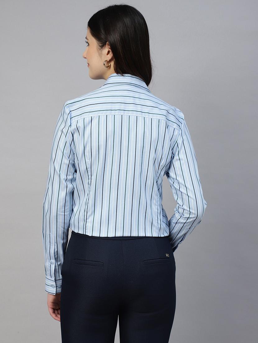 women collared long sleeve regular fit shirt - 22038773 - Standard Image - 3