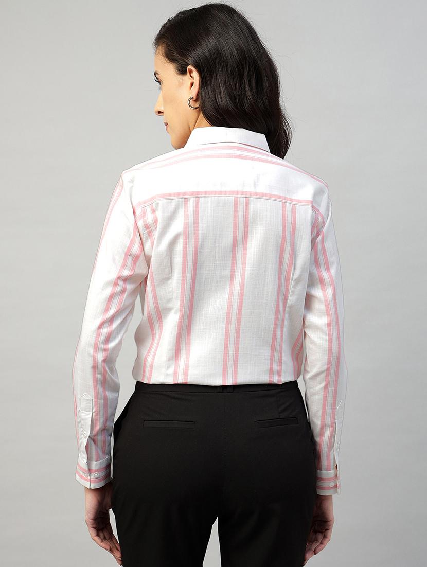 women collared long sleeve regular fit shirt - 22038789 - Standard Image - 3