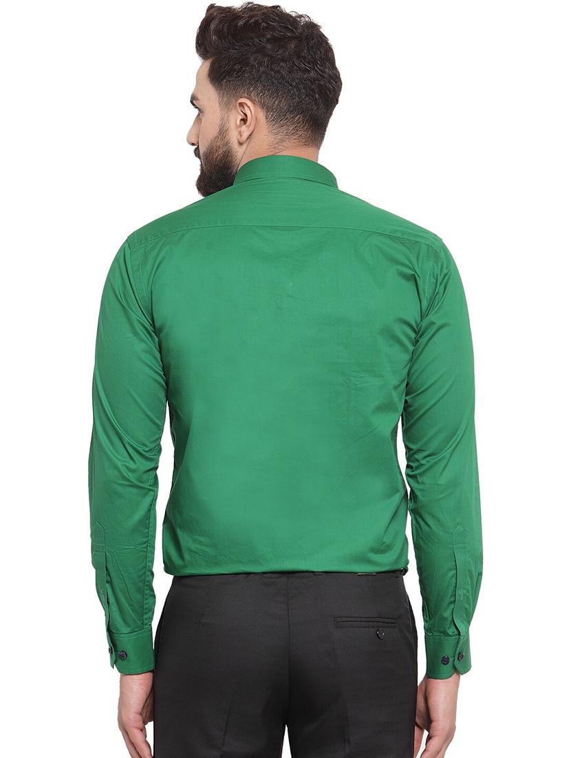 men solid collared long sleeve shirt - 22039072 - Standard Image - 3