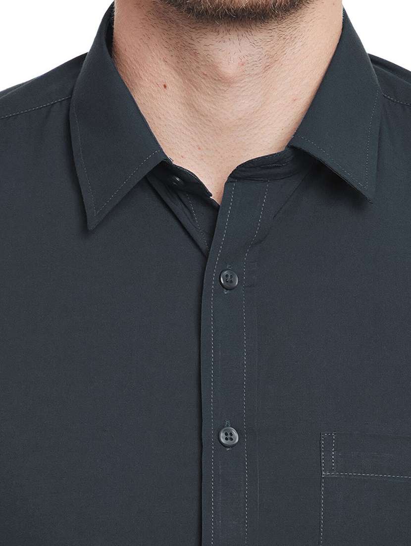 men solid long sleeve regular fit t-shirt - 22039097 -  Standard Image - 3