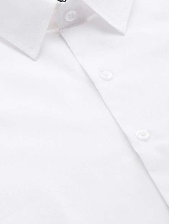 men solid collared long sleeve regular fit shirt - 22039113 - Standard Image - 3