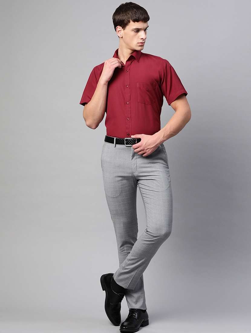 men solid short sleeve regular fit t-shirt - 22039119 -  Standard Image - 3