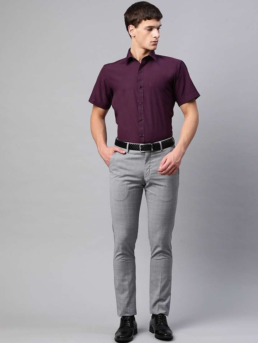 men solid short sleeve regular fit t-shirt - 22039122 -  Standard Image - 3