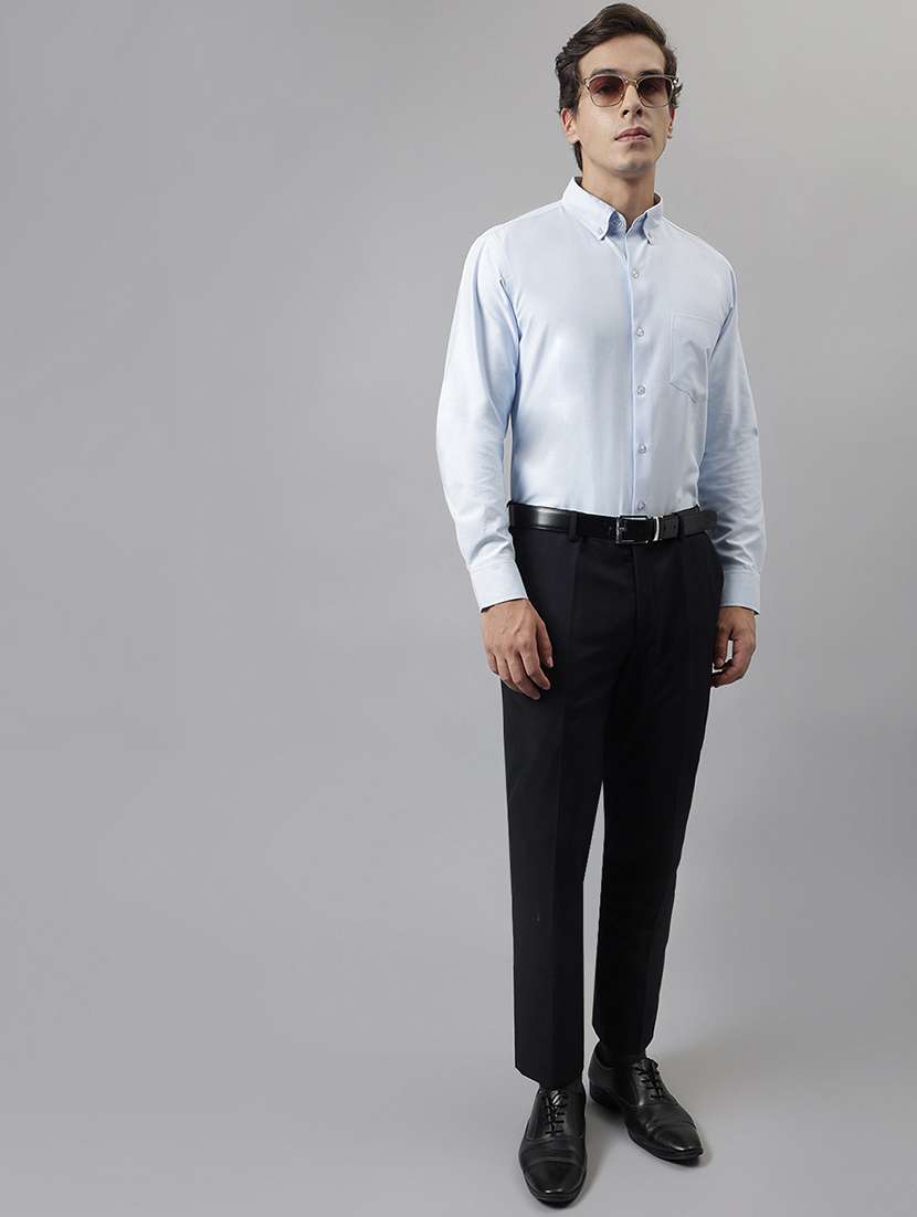 men solid long sleeve regular fit t-shirt - 22039134 -  Standard Image - 3