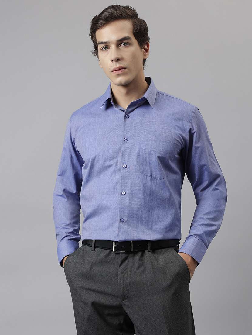 men solid long sleeve regular fit t-shirt