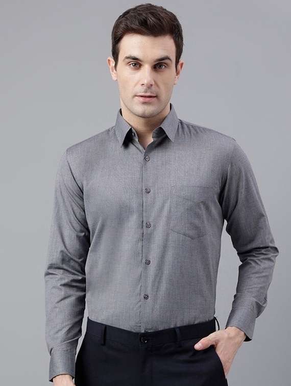 men solid long sleeve regular fit t-shirt