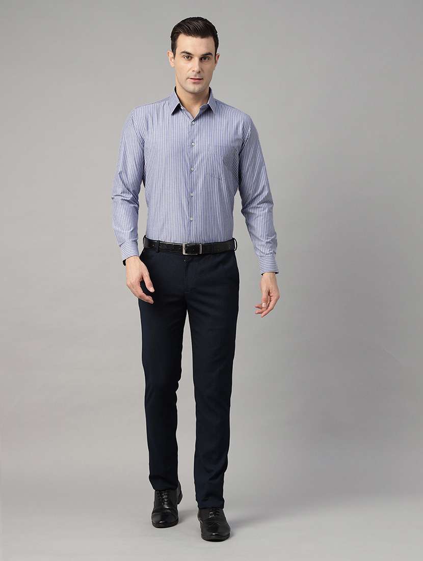 men striped long sleeve regular fit t-shirt - 22039149 -  Standard Image - 3